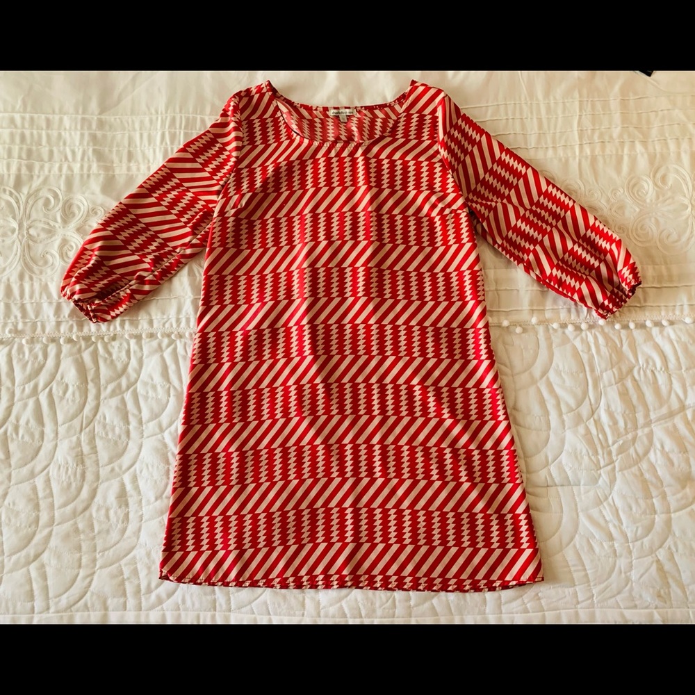 Charlotte Russe asymmetrical print dress